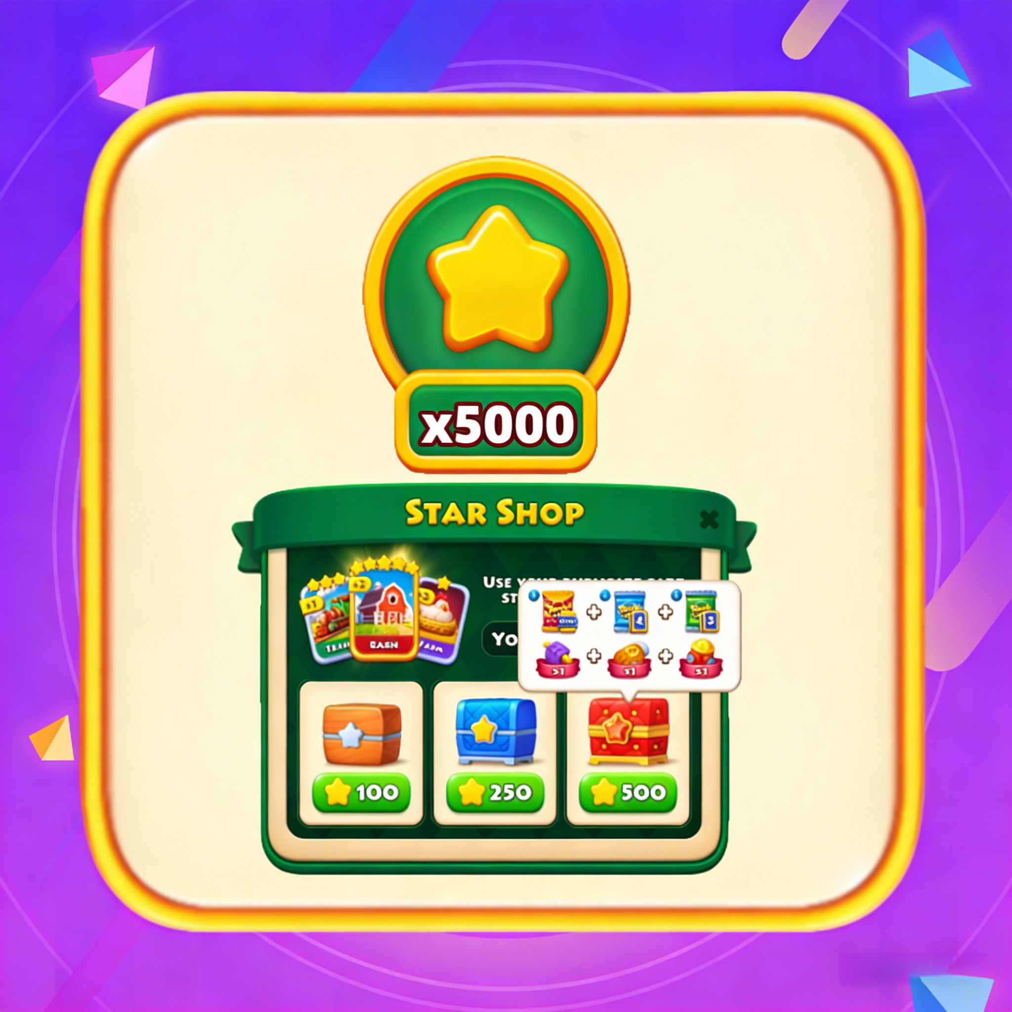 5K 5000 Stars Bundle-Township - Image 1