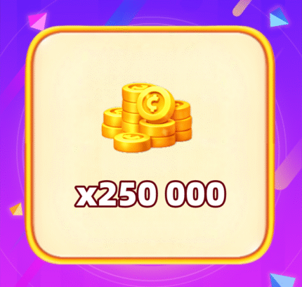 250K Coins-Gardenscapes