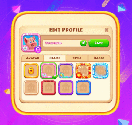 4 Avatar Frames - Townshi