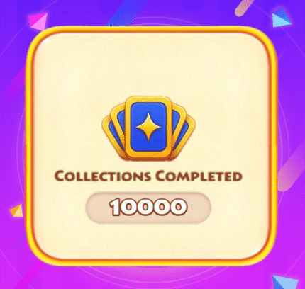 10000 Collections Completed Boost - Township Game Board
